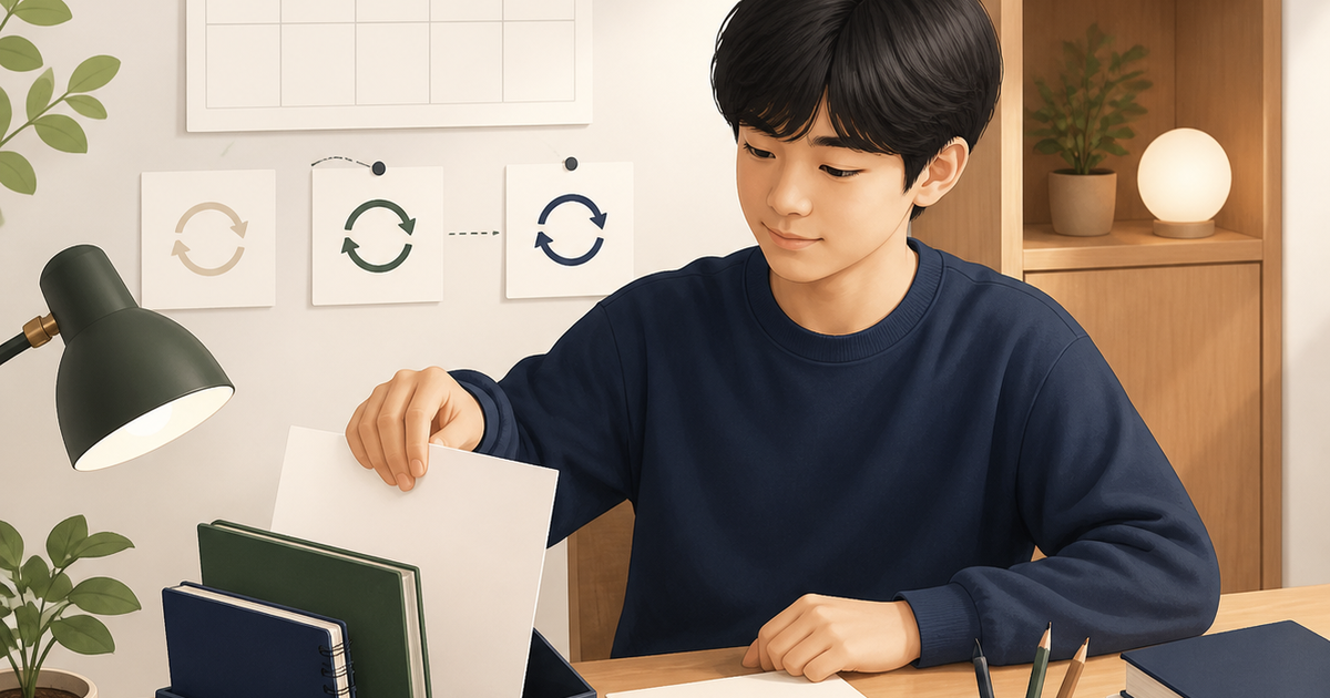 바로 재풀이·간격 재풀이·개념 복습으로 오답을 분류하는 체크리스트